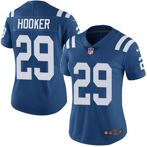 Indianapolis Colts 29 Limited Malik Hooker Royal Blue Nike NFL Home Women Vapor Untouchable jerseys